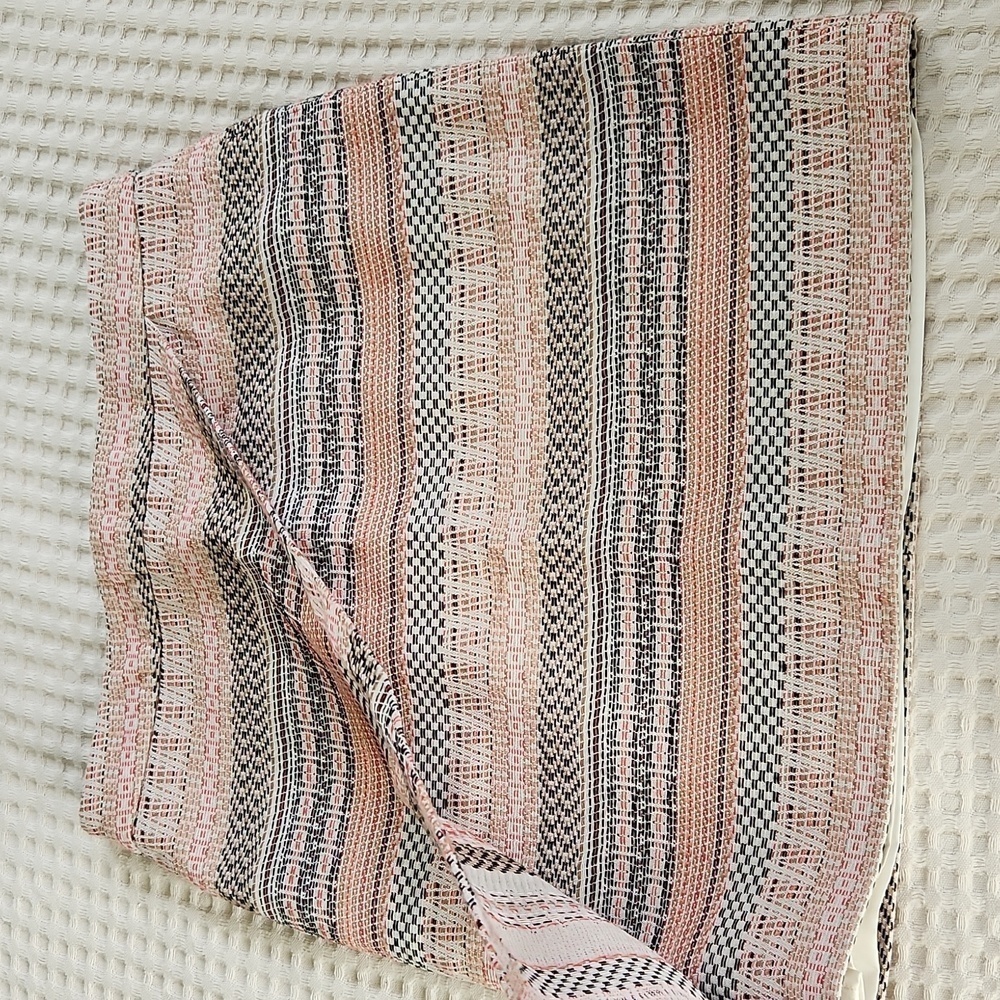 Knit Mini skirt In a faux wrap 4 feminine barbiecore Glam y2k Feminine Sexy - Picture 9 of 9